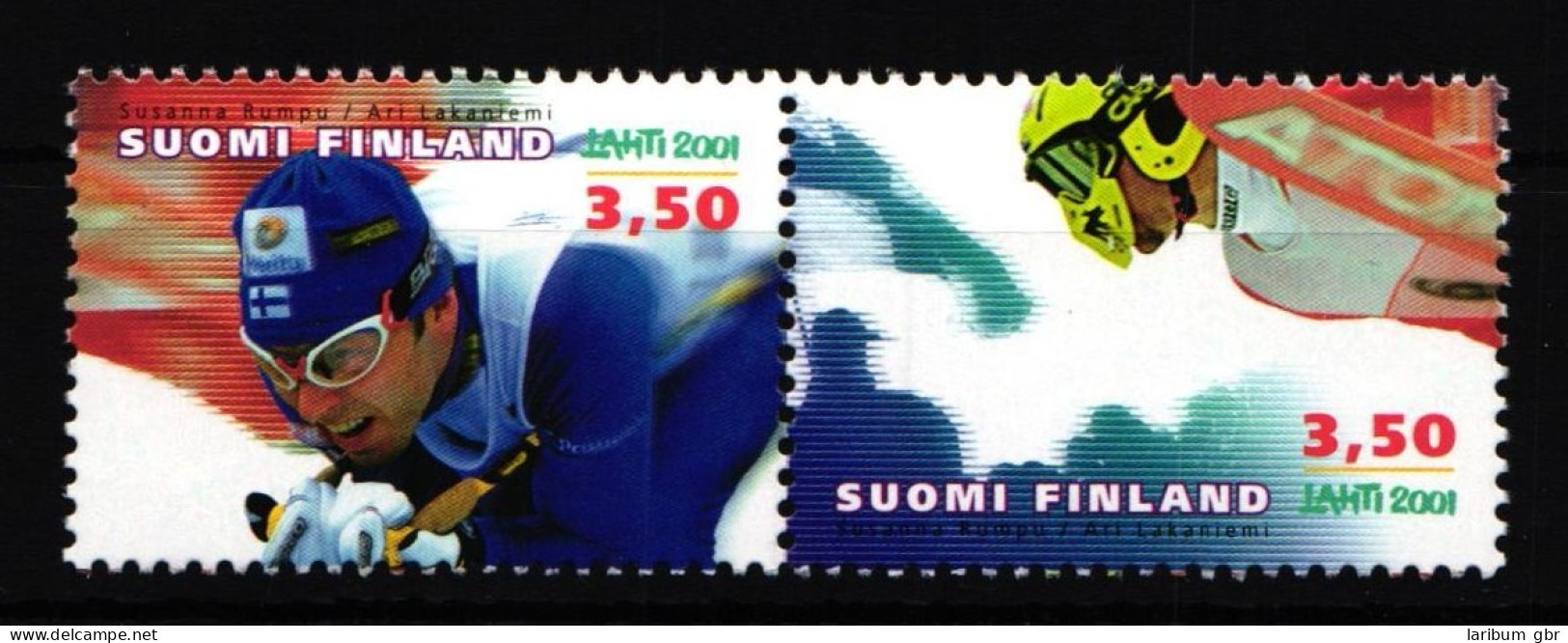 Finnland 1552-1553 Postfrisch Paar Ski Weltmeisterschaft Lahti #IK783 - Sonstige & Ohne Zuordnung