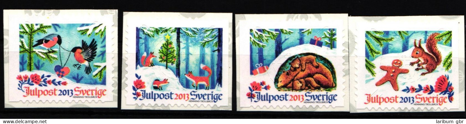 Schweden 2960-2963 Postfrisch Selbstklebend Weihnachten #IK704 - Other & Unclassified