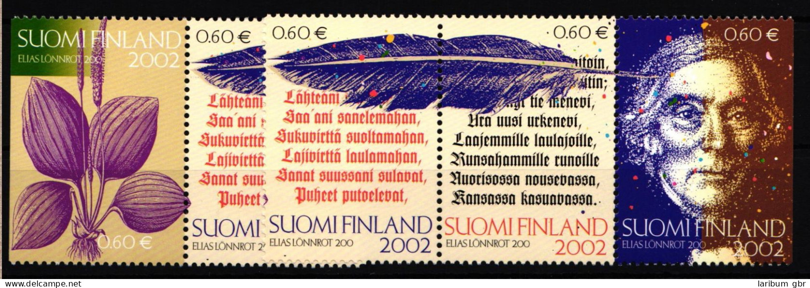 Finnland 1610-1613 Postfrisch 200. Geburtstag Von Elias Lönnrot #IK809 - Otros & Sin Clasificación
