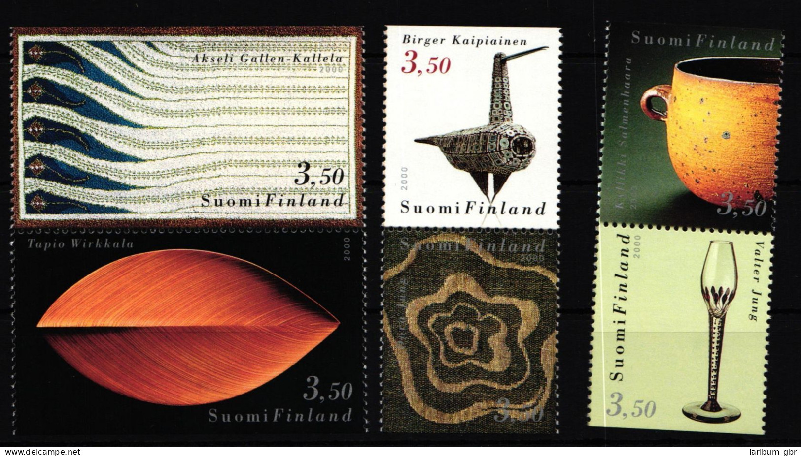 Finnland 1536–1541 Postfrisch Finnisches Design #IK774 - Otros & Sin Clasificación