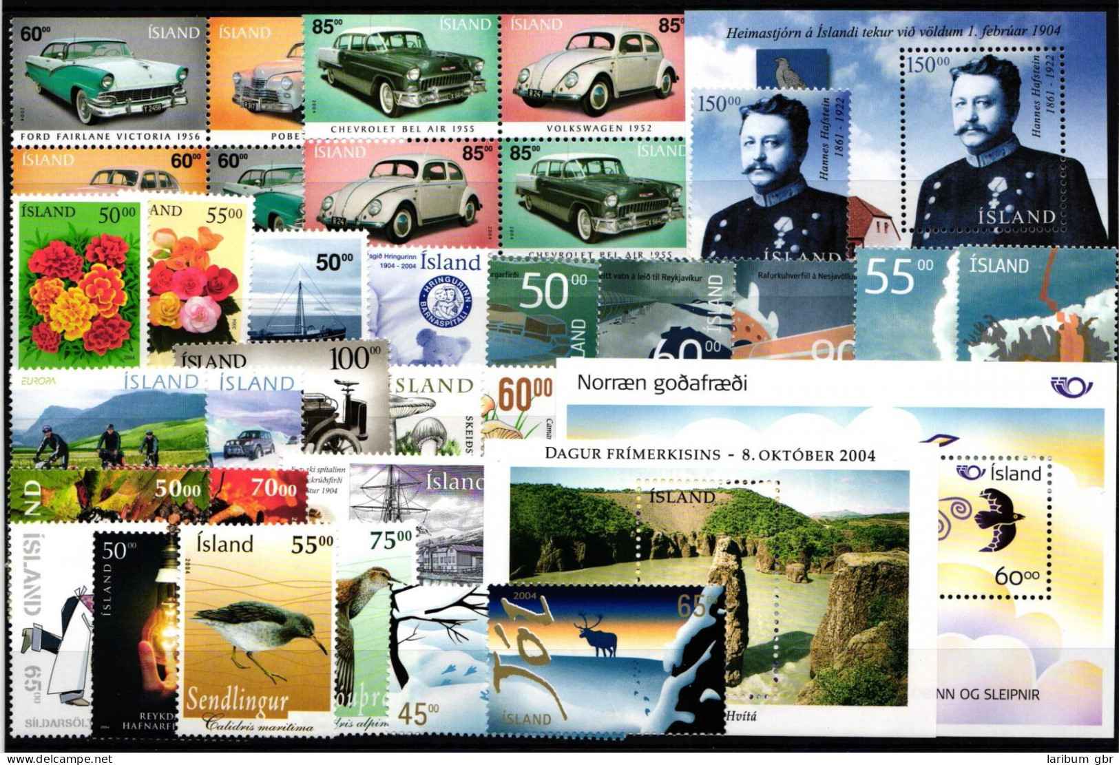 Island Jahrgang 2004 Mit 1051-1081 Postfrisch #NI226 - Other & Unclassified