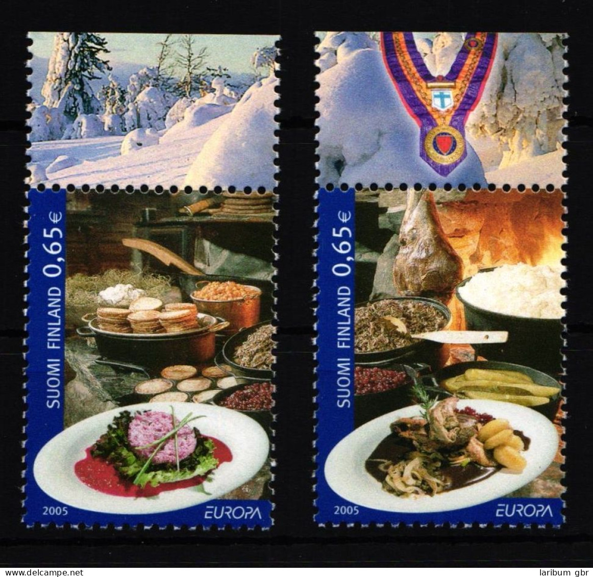 Finnland 1749-1750 Postfrisch Gastronomie #IK882 - Otros & Sin Clasificación