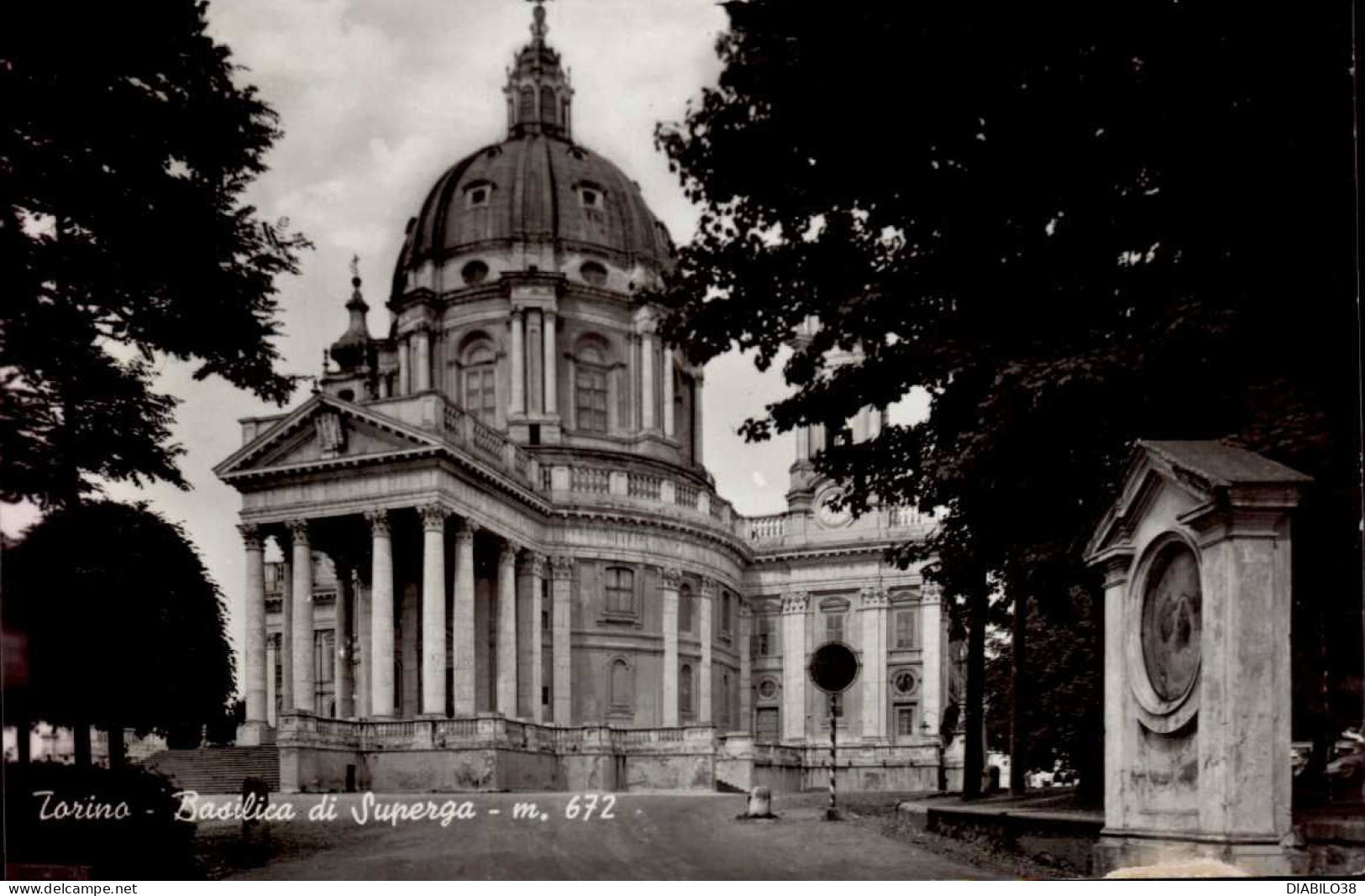 TORINO   ( ITALIE ) 2 CARTES DE TORINO _    PIEMONTE _  LEGERE USURE EN BAS A DROITE - Andere Monumenten & Gebouwen