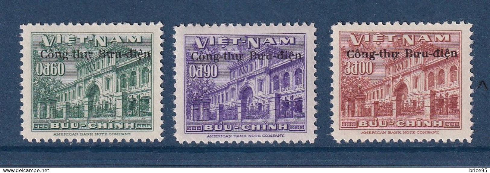 Vietnam Du Sud - YT N° 53 à 55 ** - Neuf Sans Charnière - 1956 - Vietnam
