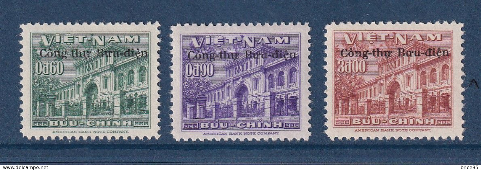 Vietnam Du Sud - YT N° 53 à 55 ** - Neuf Sans Charnière - 1956 - Viêt-Nam