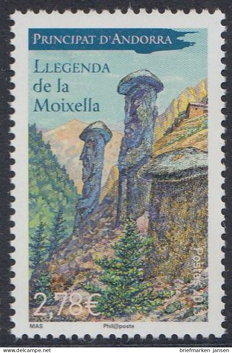 Andorra Franz Mi.Nr. 755, Die Legende Von Maixella (2,78 €) - Otros & Sin Clasificación