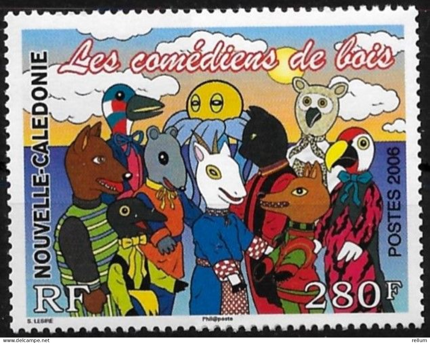 Nouvelle Calédonie 2006 - Yvert Et Tellier Nr. 988 - Michel Nr. 1407 ** - Unused Stamps