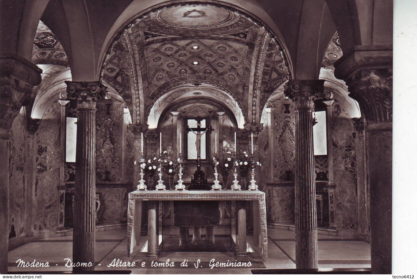 Modena - Duomo - Altare E Tomba Di S.geminiano - Non Viaggiata - Modena