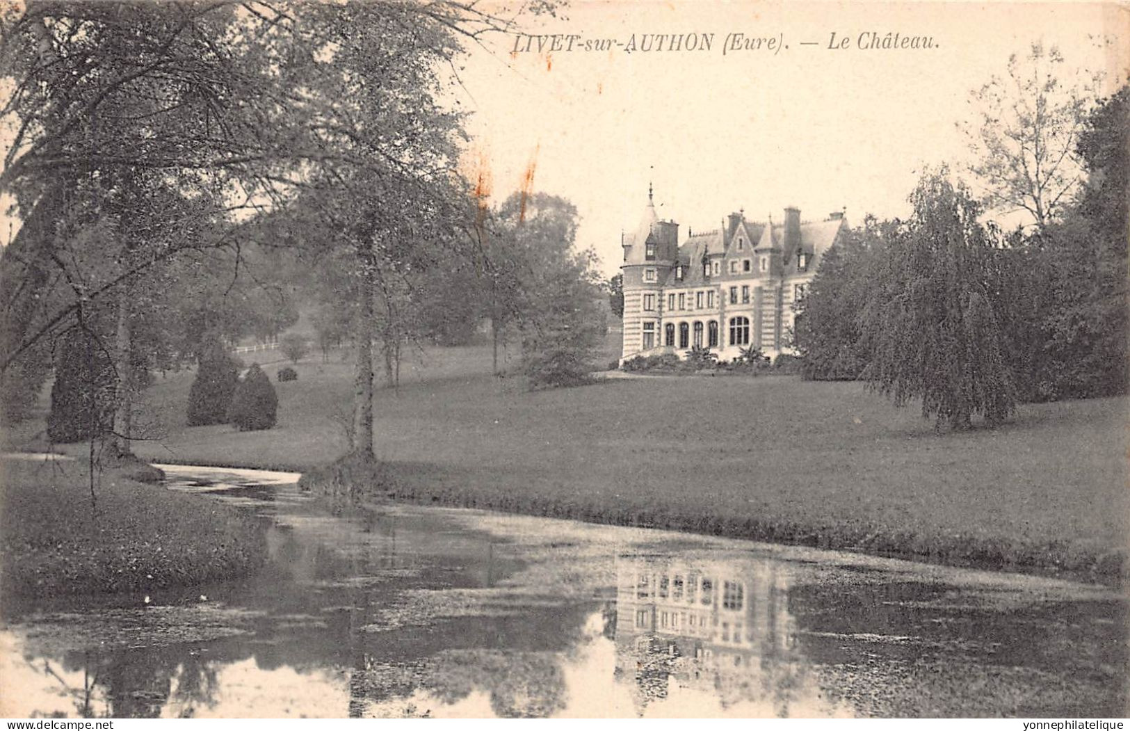 27 - EURE - LIVET SUR AUTHOU - Canton De BRIONNE - 3 Cartes Différentes Du Château - LOT 27-24G1 - 5 - 99 Postkaarten