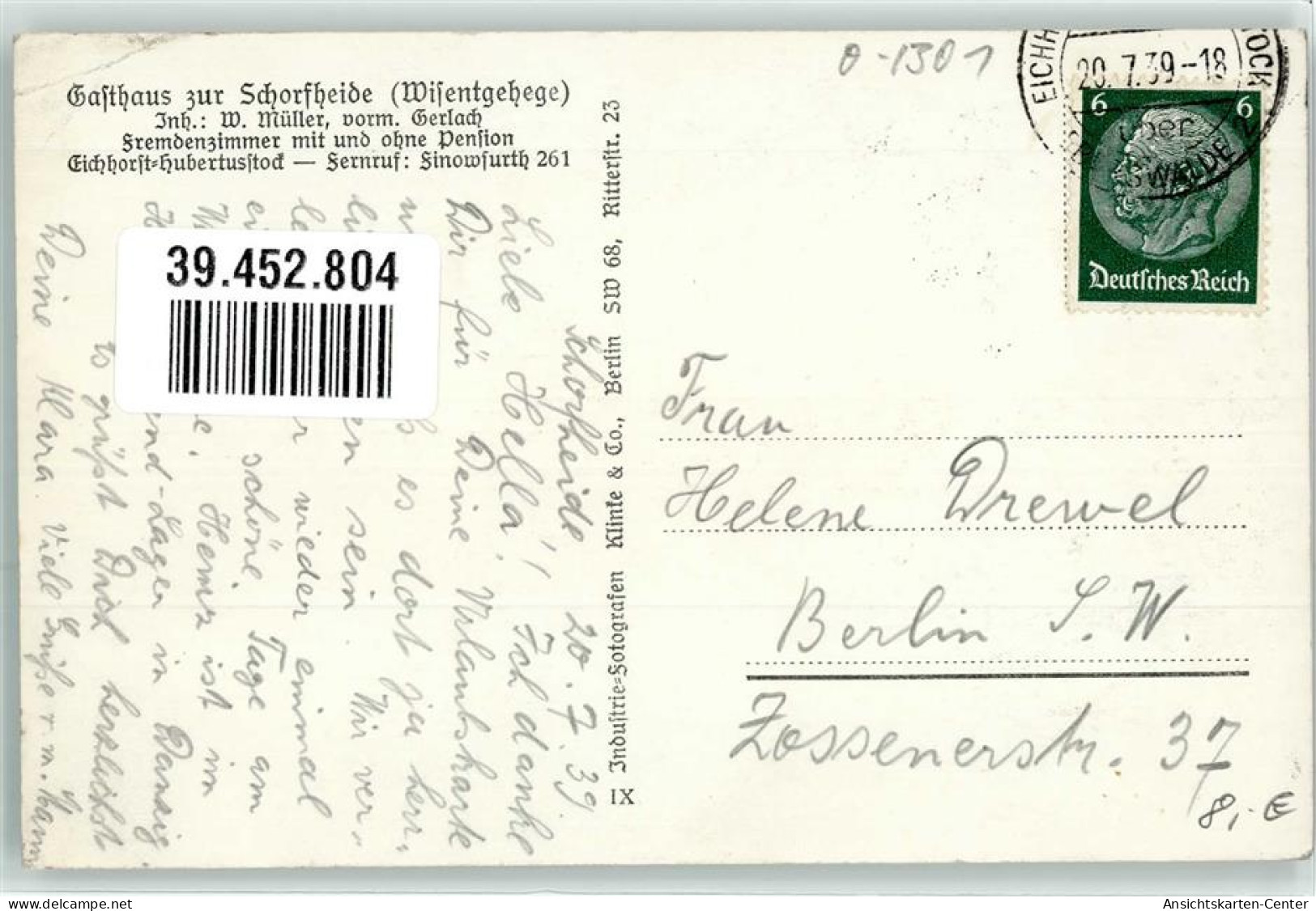 39452804 - Eichhorst B Eberswalde - Finowfurt