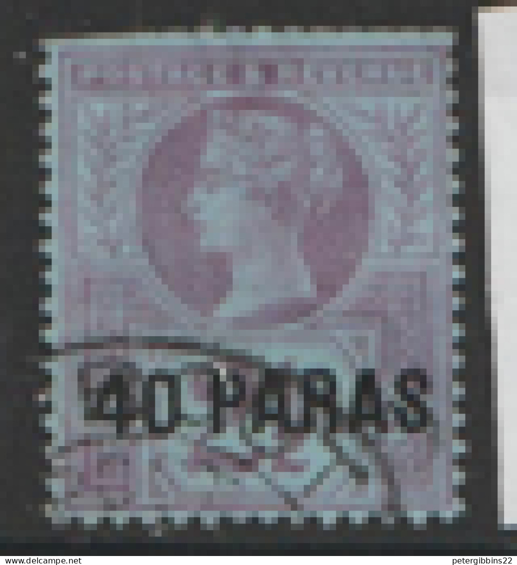 Levant  1887   SG 4  40paras   Fine Used - Brits-Levant