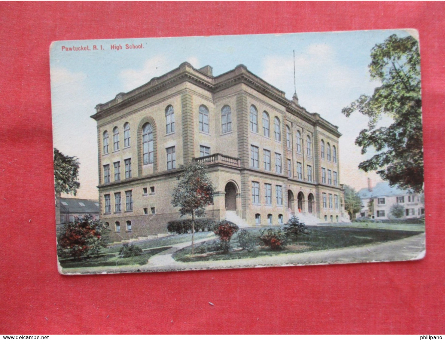 High School.  Pawtucket  Rhode Island > Pawtucket    Ref 6383 - Pawtucket