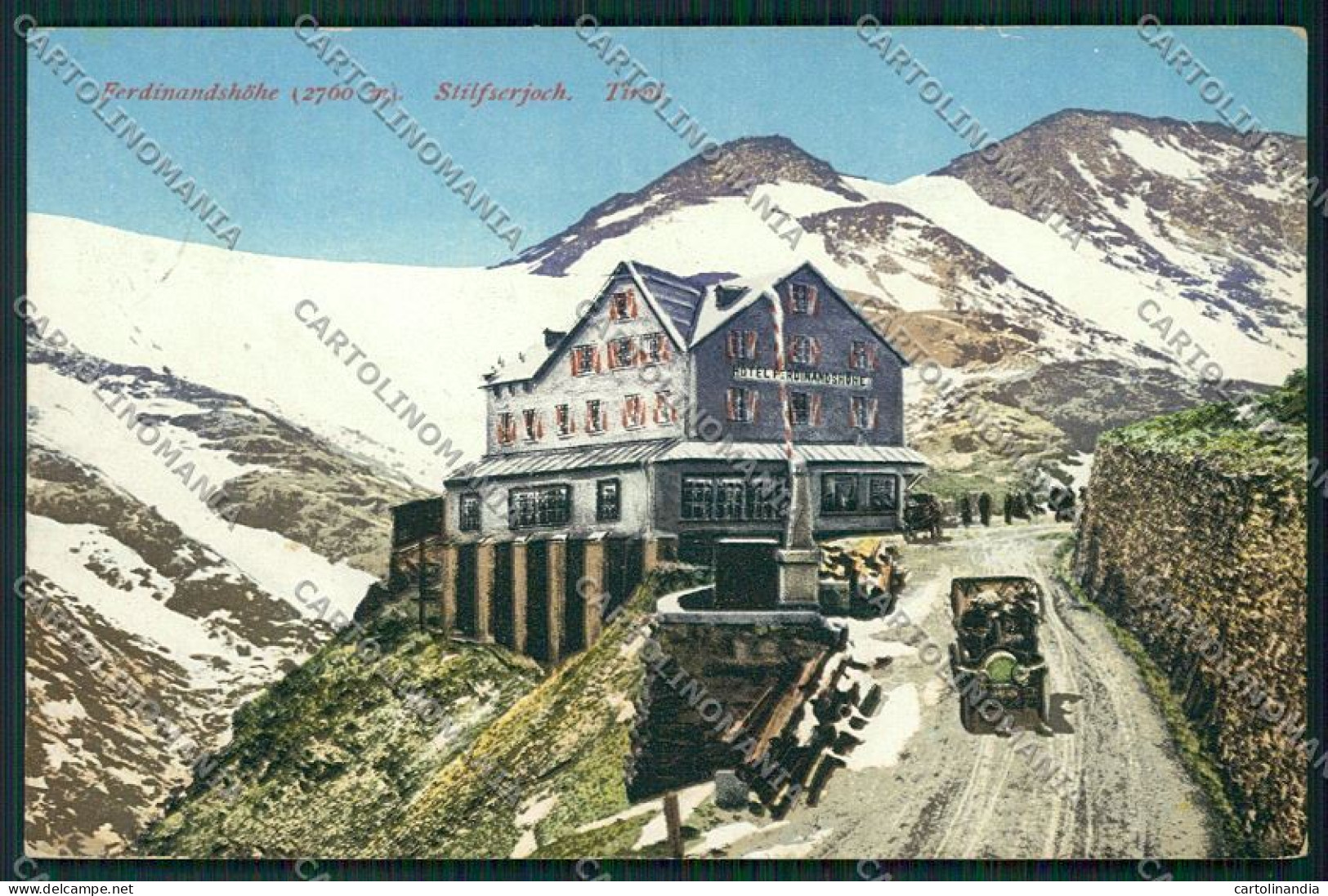 Sondrio Passo Stelvio Cartolina QQ7553 - Sondrio