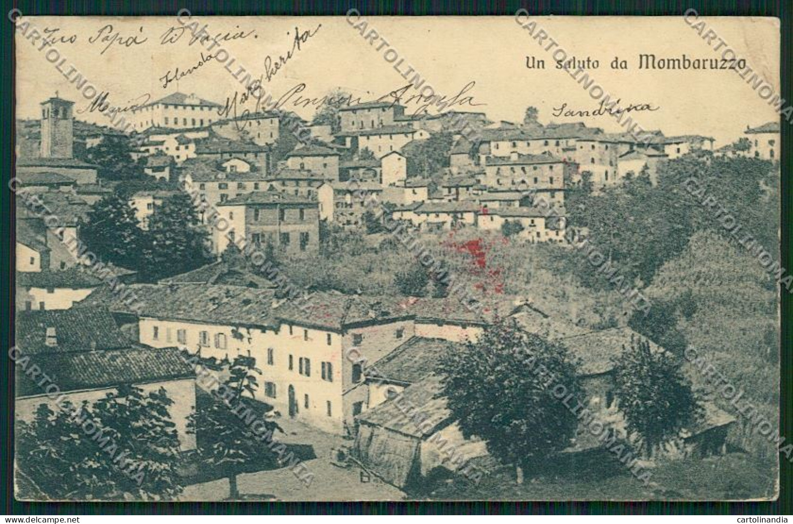 Asti Mombaruzzo Cartolina QQ7133 - Asti