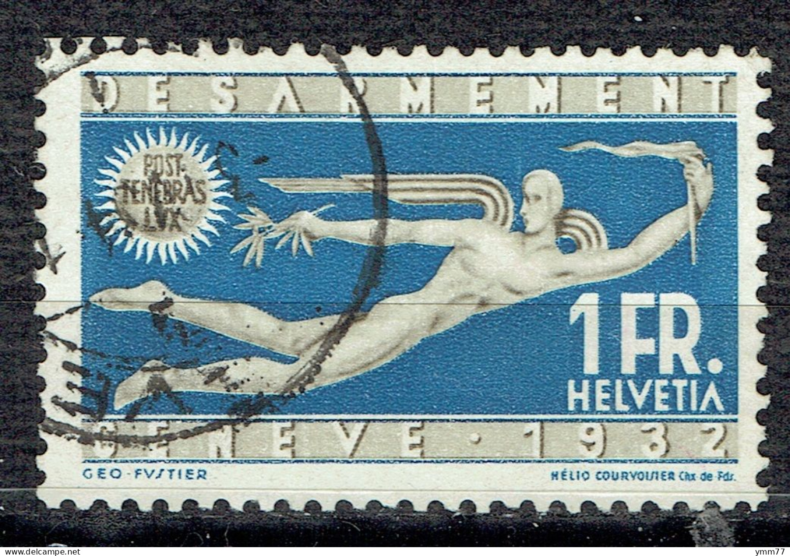 Conférence Du Désarmement à Genève - Used Stamps