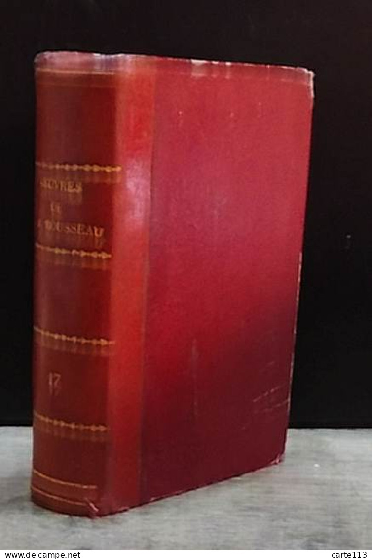 ROUSSEAU Jean Jacques - CORRESPONDANCE - TOME 1 - 1801-1900