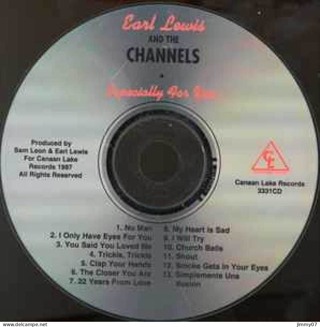 Earl Lewis And The Channels - Especially For You (CD, Album) - Disco & Pop