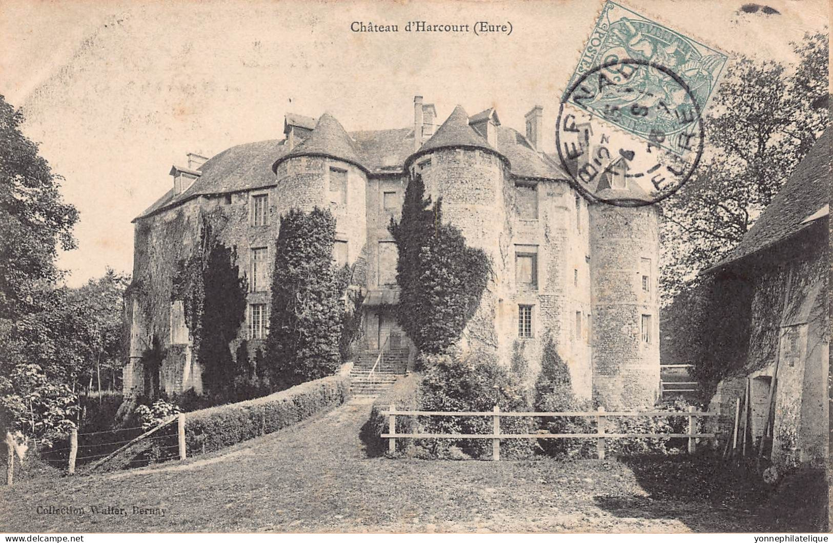 27 - EURE - HARCOURT - Canton De BRIONNE -  12 CPA Différentes Du Château - LOT 27-26G - 5 - 99 Cartes