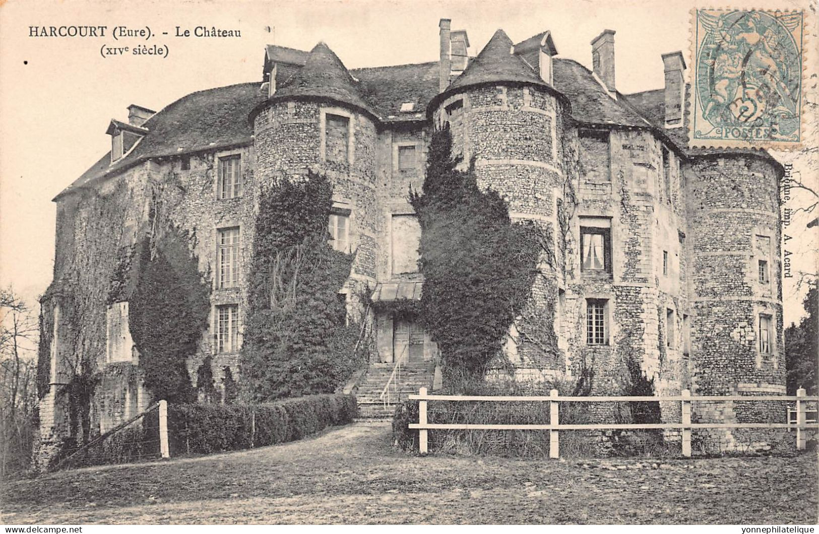 27 - EURE - HARCOURT - Canton De BRIONNE -  12 CPA Différentes Du Château - LOT 27-26G - 5 - 99 Postkaarten