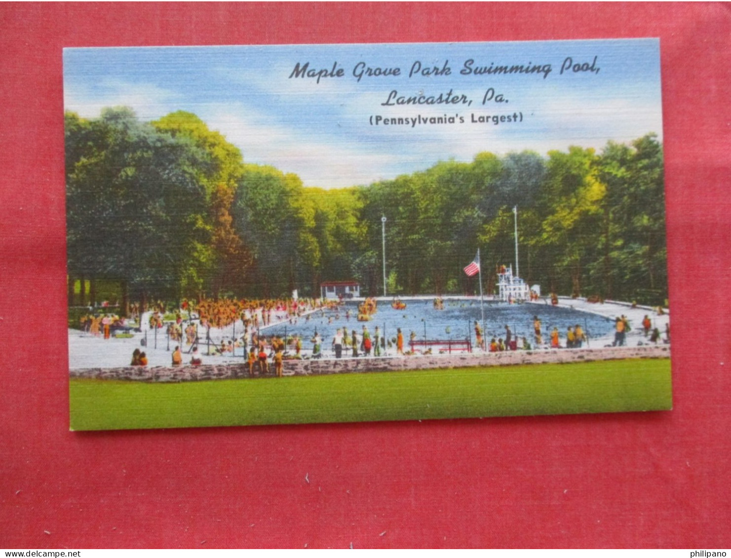 Maple Grove Park  Swimming Pool. Lancaster Pennsylvania > Lancaster V   Ref 6383 - Lancaster