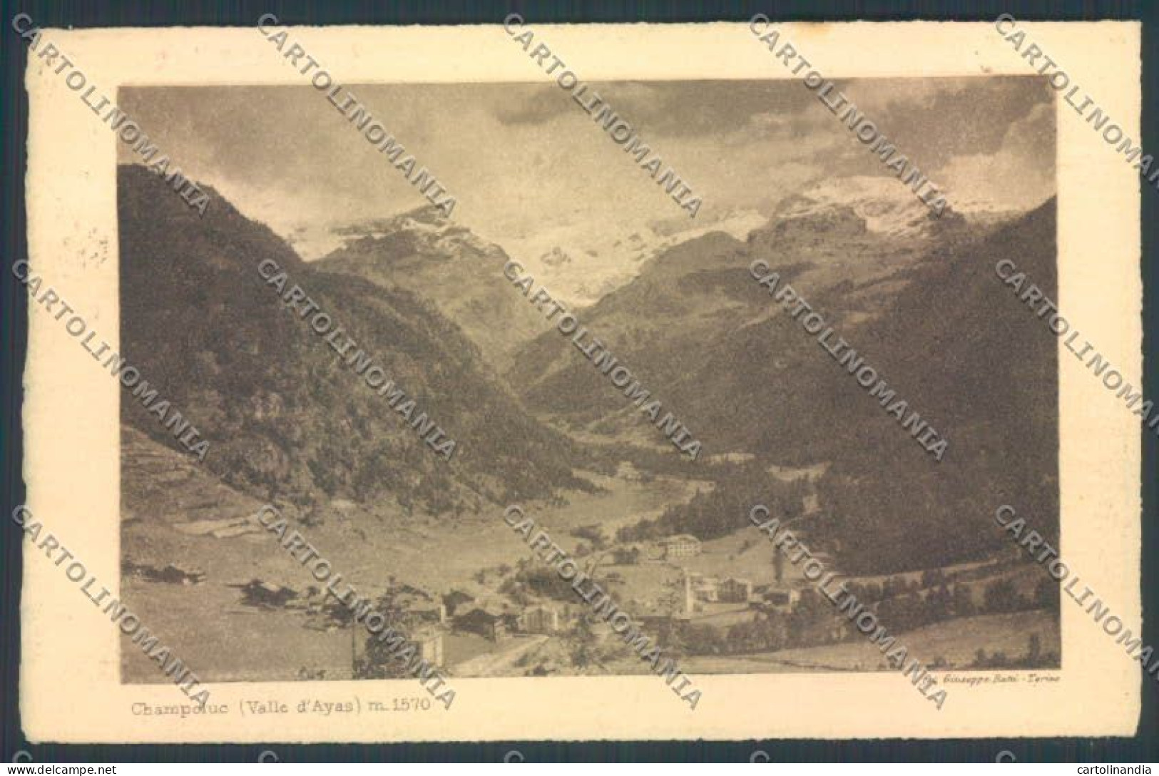 Aosta Ayas Champoluc Cartolina ZQ4945 - Aosta