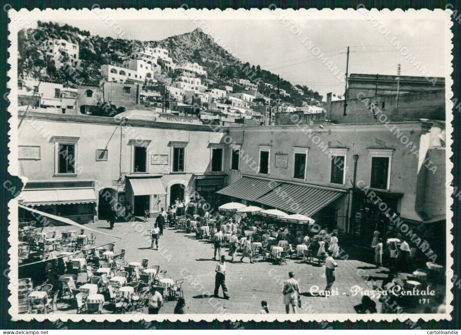 Napoli Capri STRAPPO Foto FG Cartolina ZK1075 - Napoli