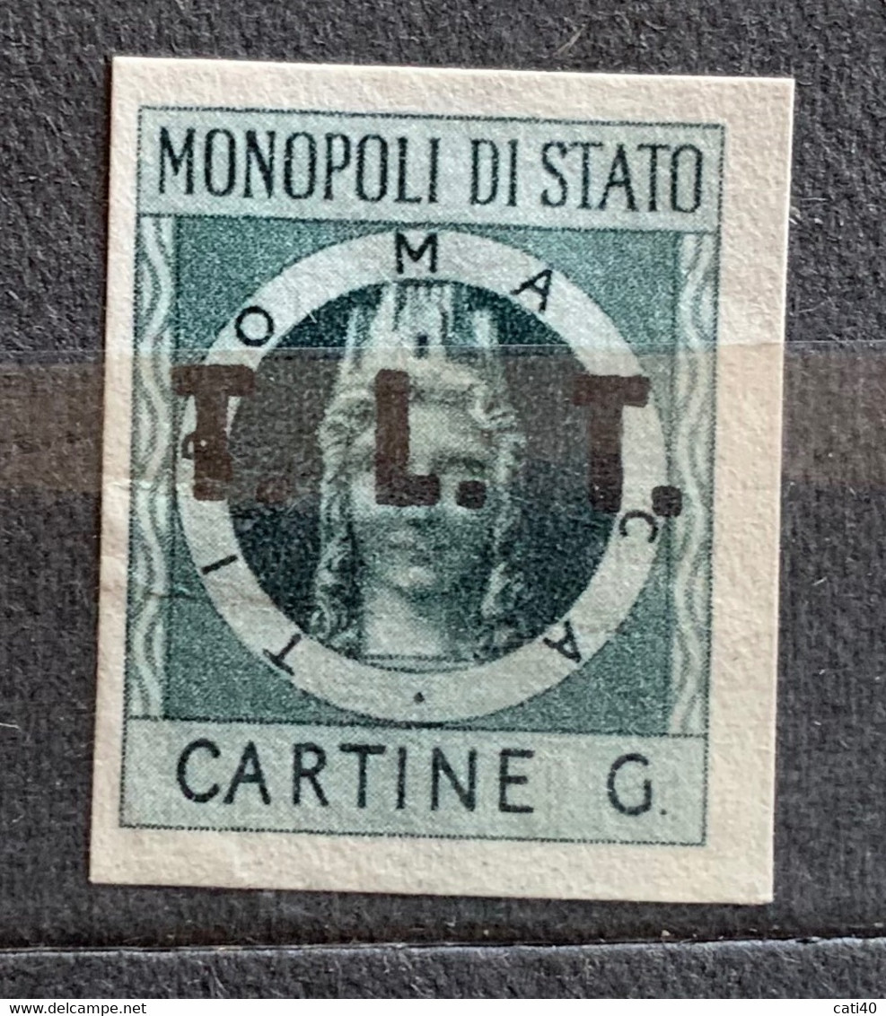 TRIESTE A - AMG FTT -  MARCHE PER CARTINE E TUBETTI SIGARETTE -  CARTINE G - Revenue Stamps