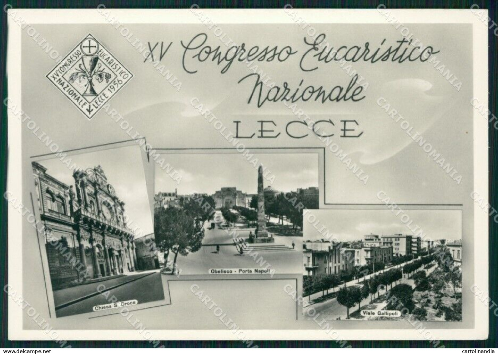 Lecce Città Congresso Eucaristico Foto FG Cartolina ZK1083 - Lecce