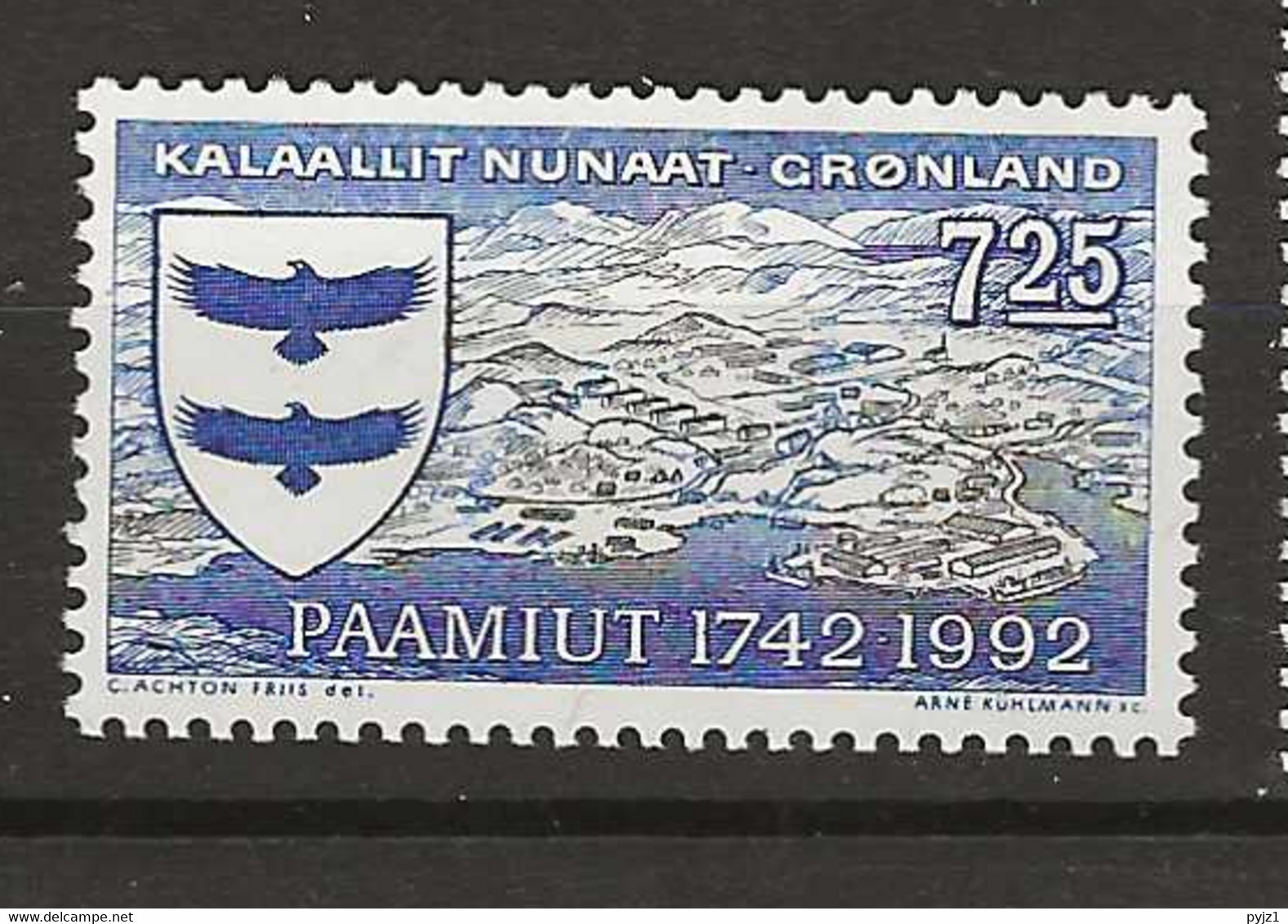 1992 MNH Greenland, Mi 225 Postfris** - Ongebruikt