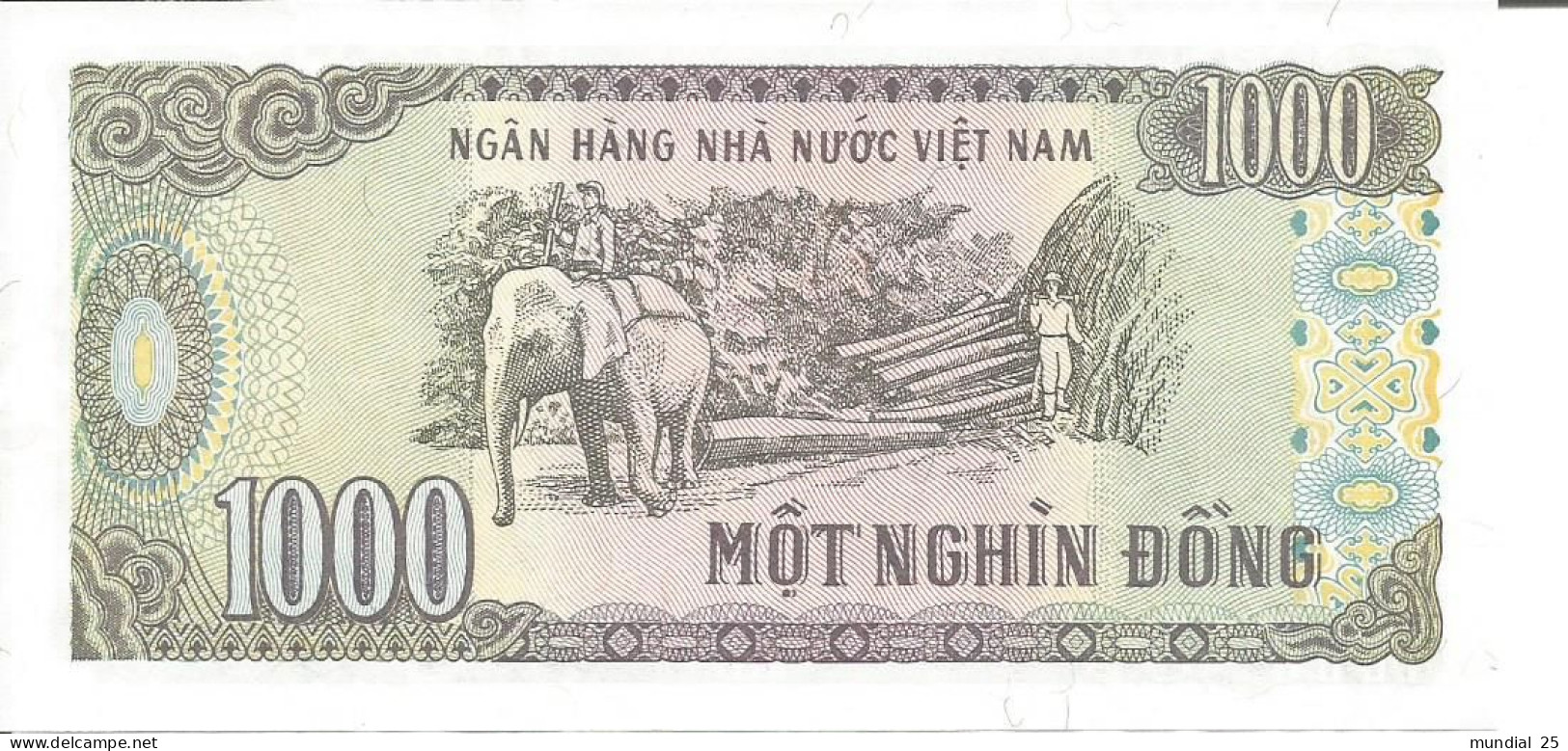 VIETNAM 1.000 DONG 1988 - Vietnam