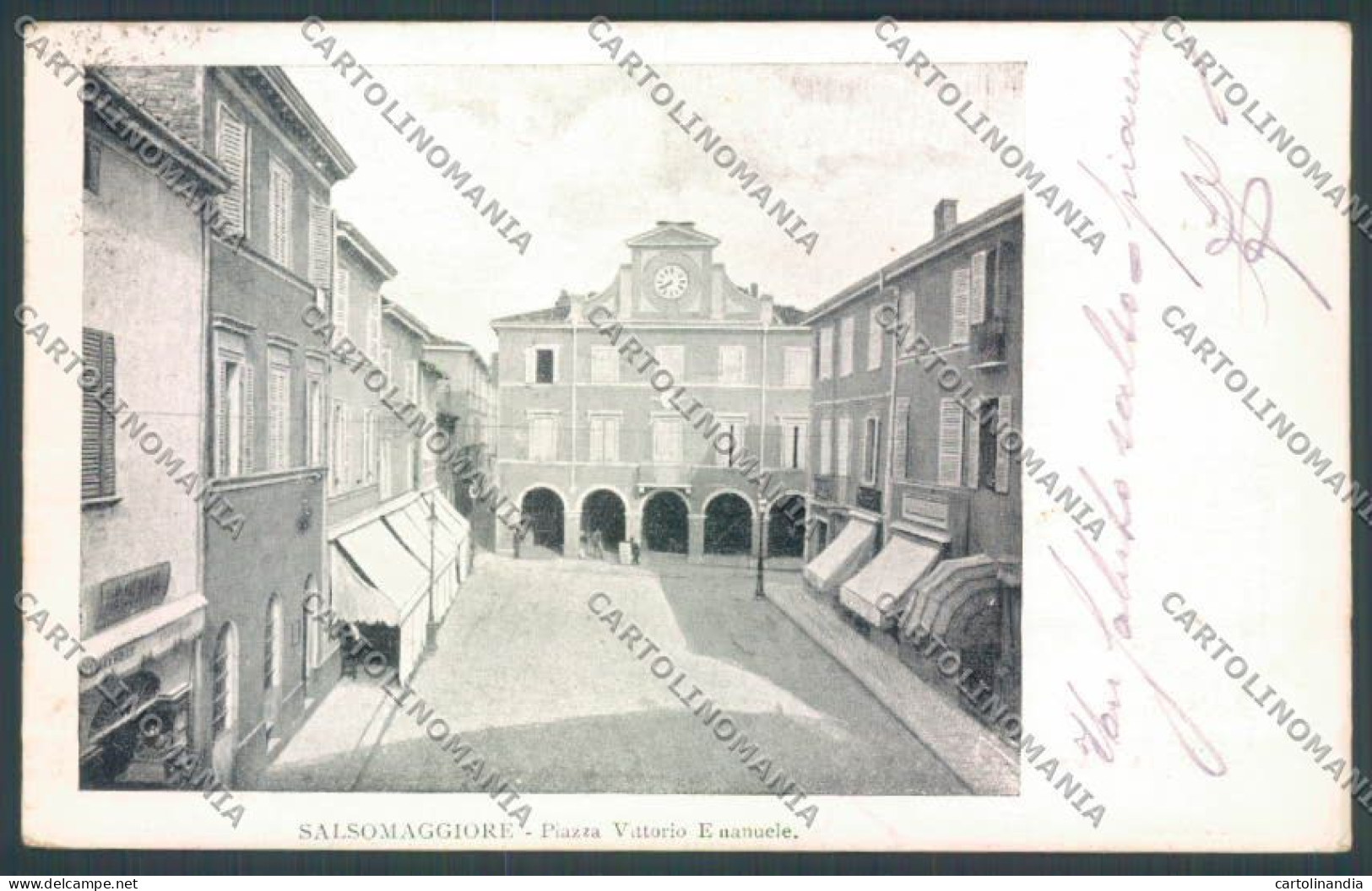 Parma Salsomaggiore Terme Cartolina ZT3615 - Parma