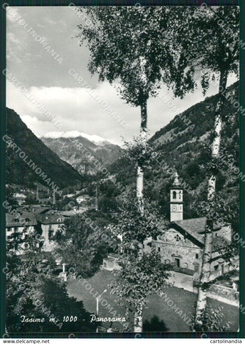 Aosta Issime Foto FG Cartolina ZK4570 - Aosta