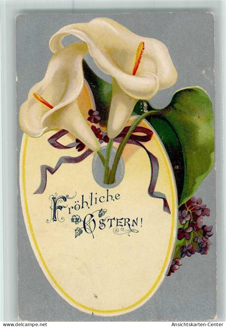 10511504 - Ostern  Farbpalette Mit Blumen AK - Pasqua