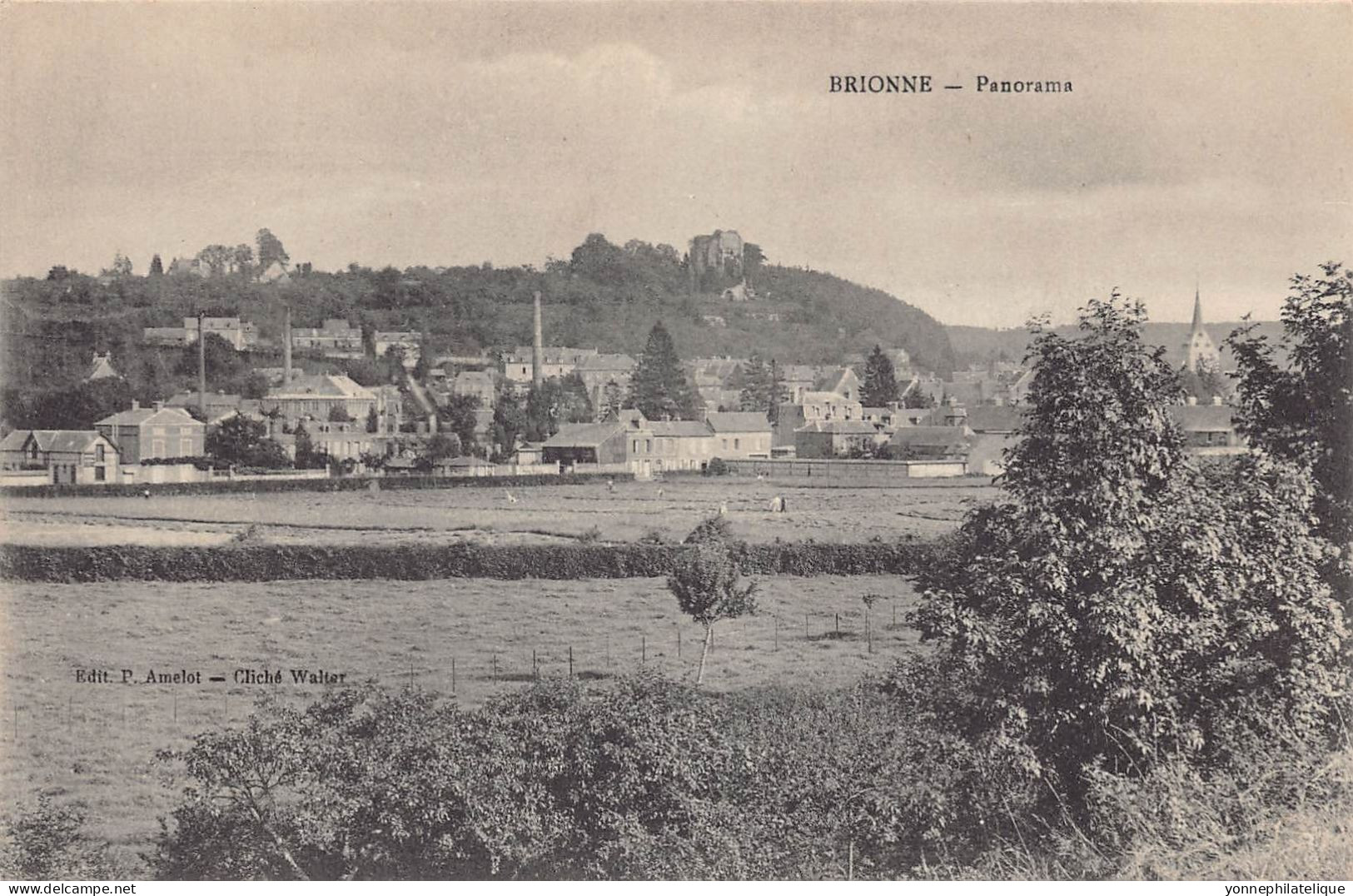 27 - EURE - canton de BRIONNE - petite collection de 24 CPA - LOT 27-28G