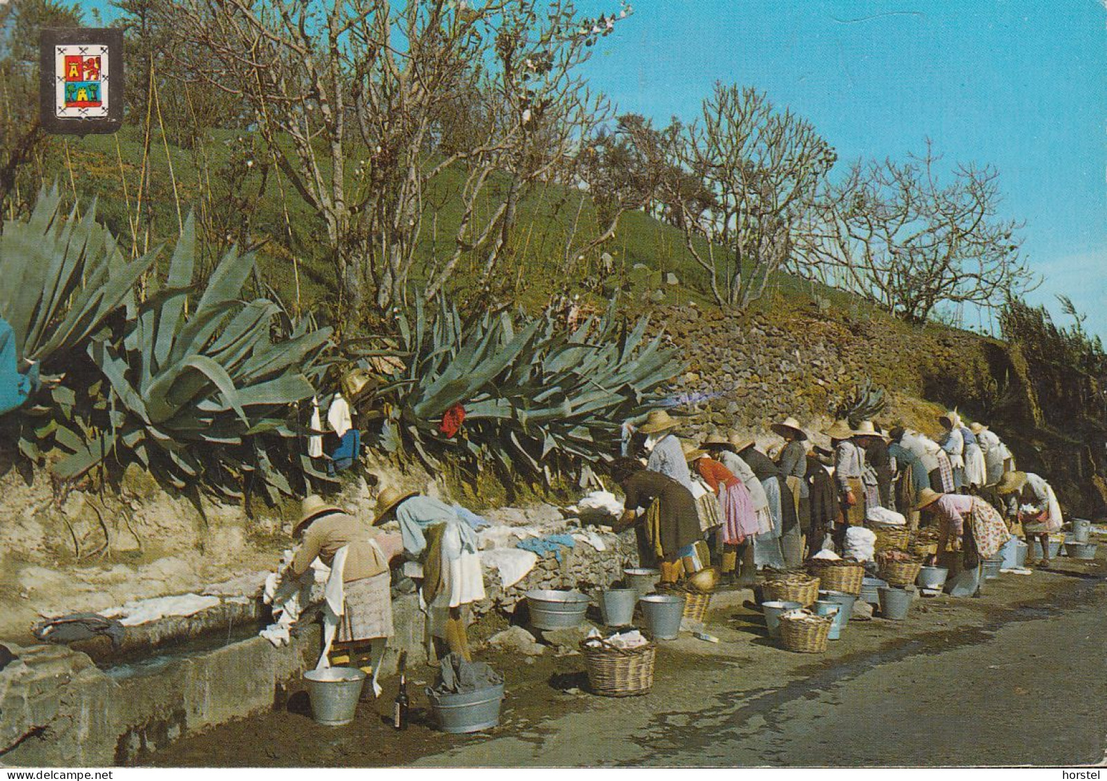 Spanien - Gran Canaria - Valleseco - Washer Woman - Nice Stamp - Gran Canaria