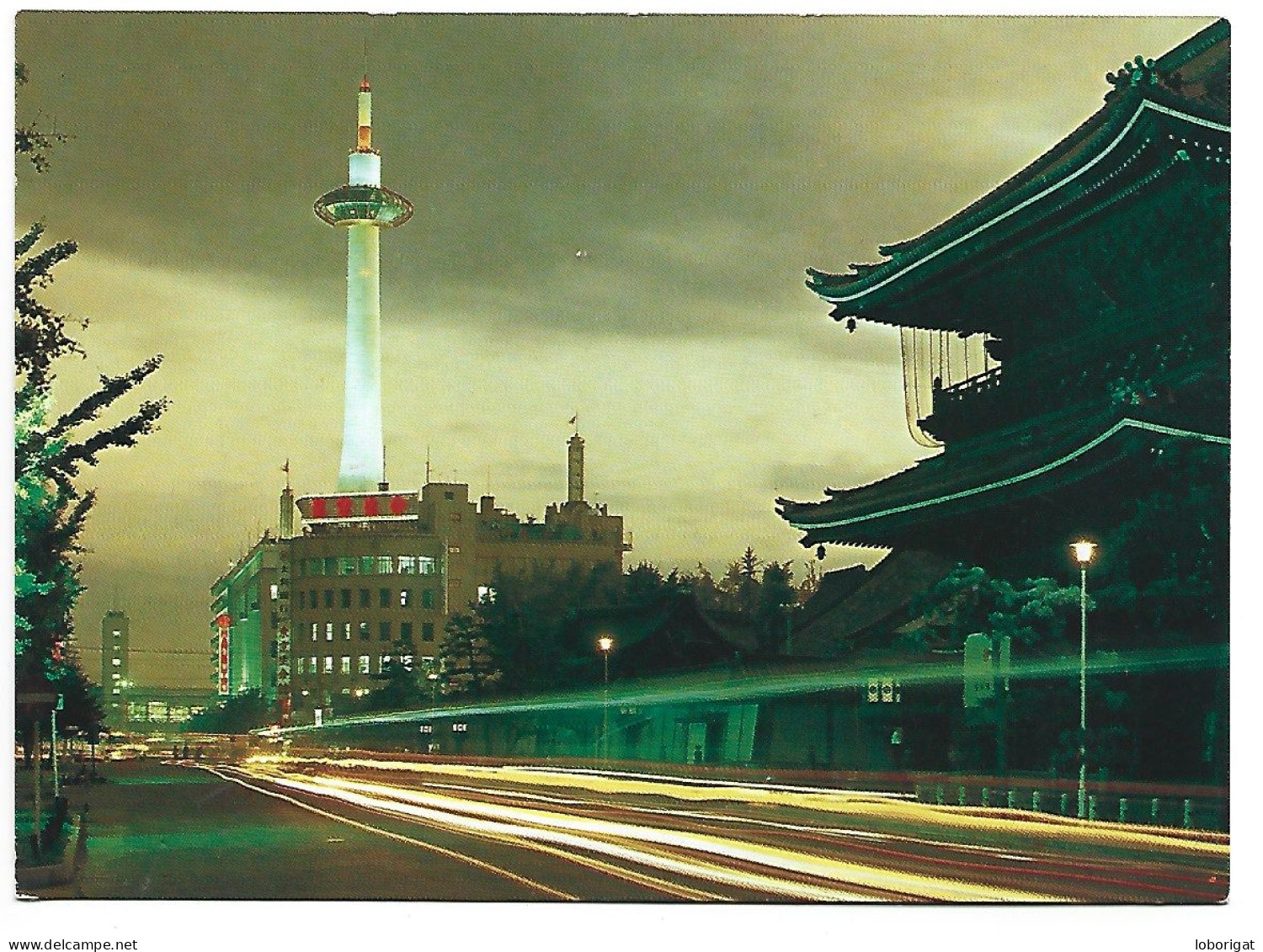 NIGHT SCENE OF KYOTO TOWER - KYOTO.- ( JAPON ) - Kyoto