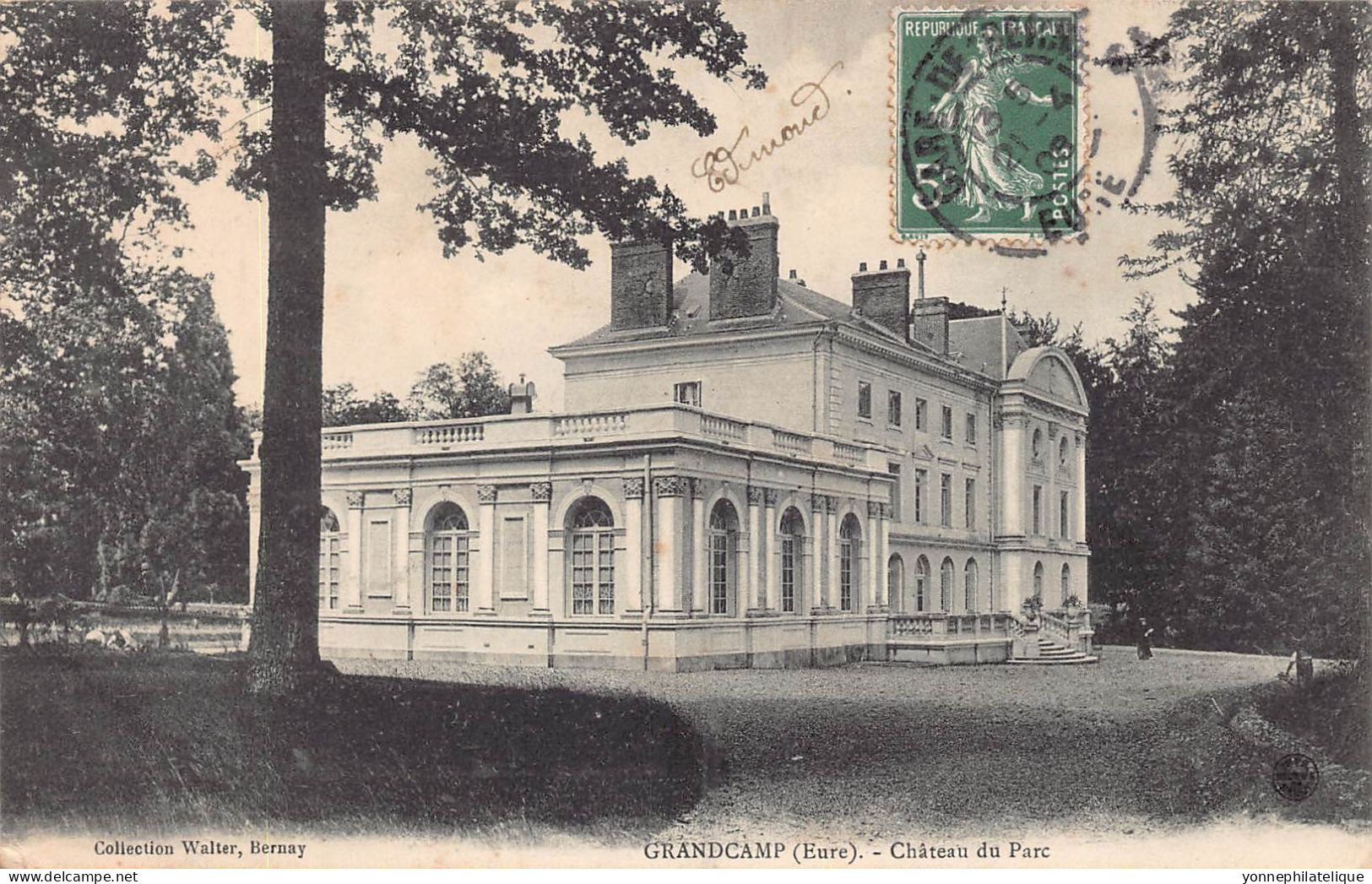 27 - EURE - canton de BROGLIE - lot de 10 CPA du château - LOT 27-29G