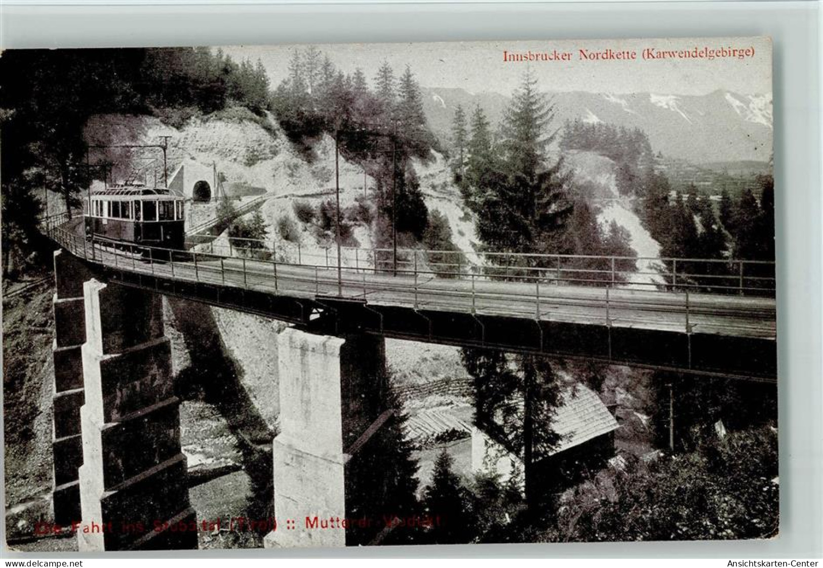 13024604 - Bergbahnen / Seilbahnen Viadukt  Innsbrucker - Funicolari