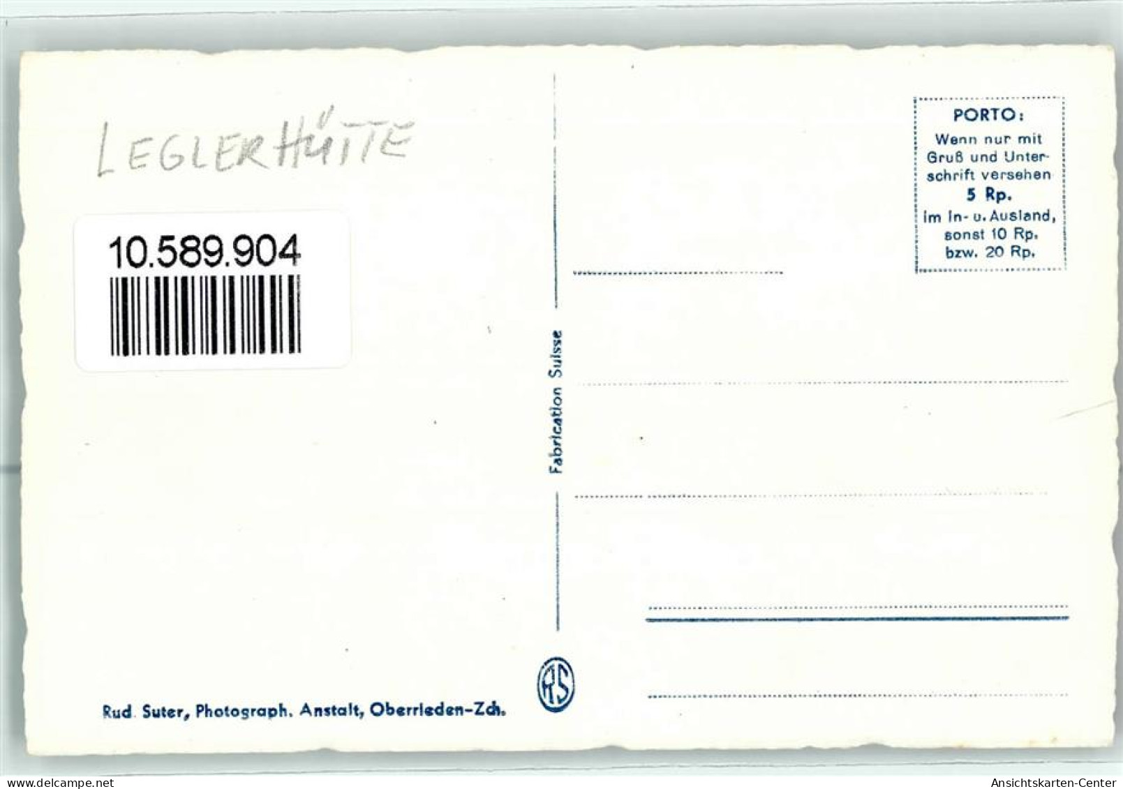 10589904 - Leglerhuette - Andere & Zonder Classificatie