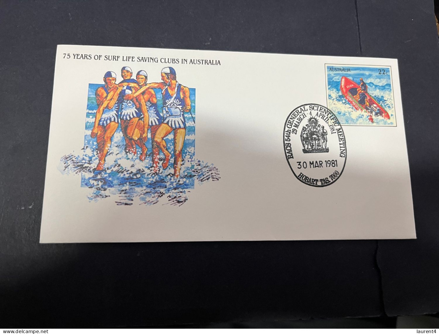 17-4-2024 (2 X 19) Australia - 1981 - Hobart Scientific Meeting (2 Covers) - Omslagen Van Eerste Dagen (FDC)