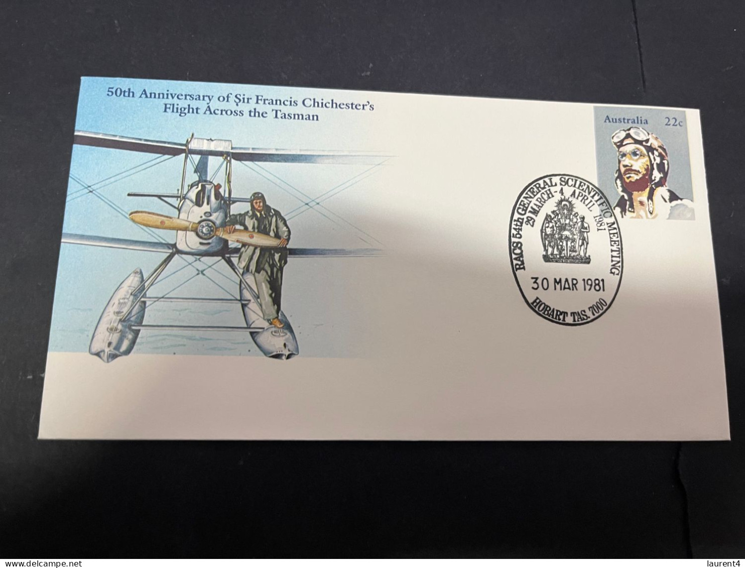 17-4-2024 (2 X 19) Australia - 1981 - Hobart Scientific Meeting (2 Covers) - Premiers Jours (FDC)