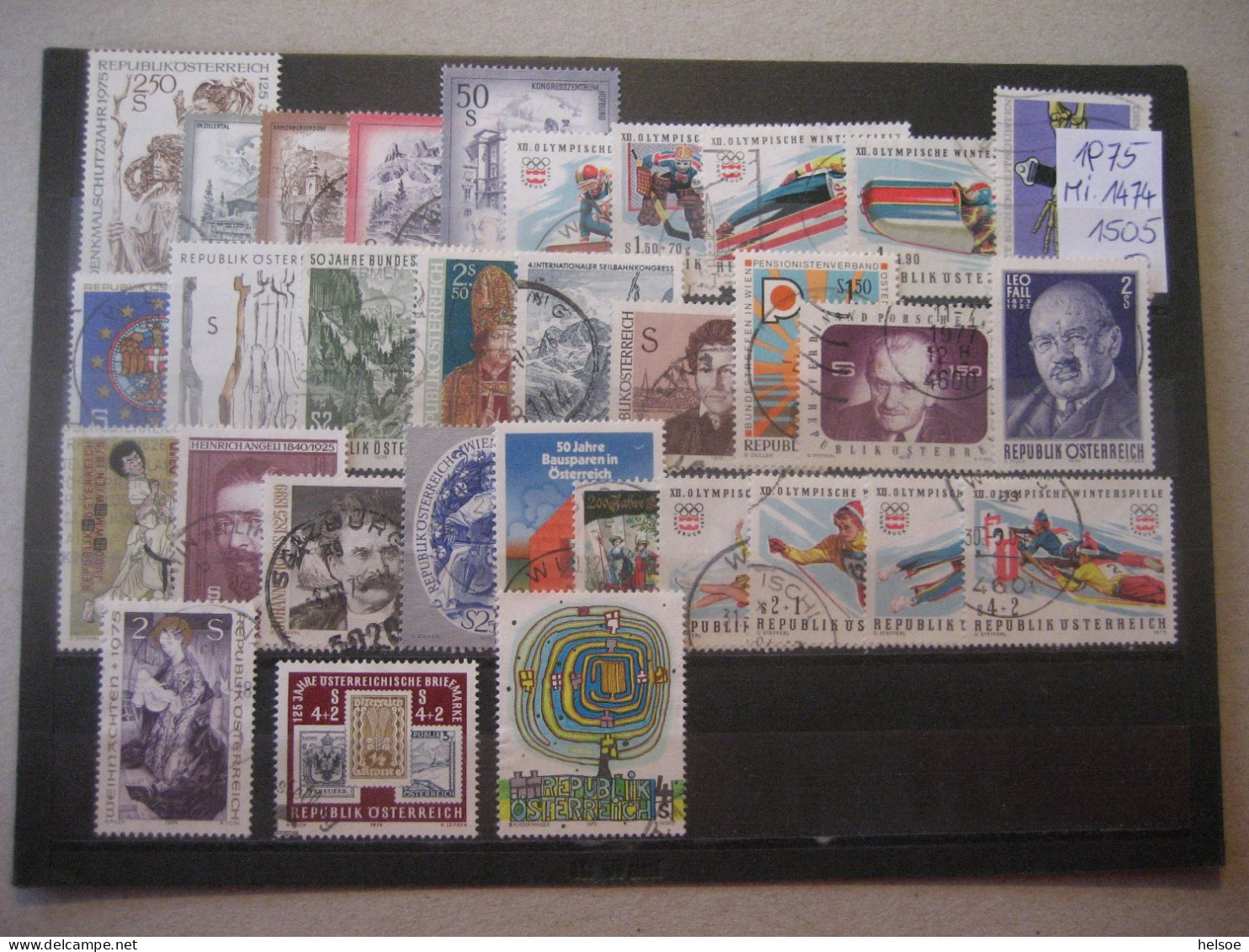 Österreich- Ganze Jahrgänge 1975, MiNr. 1474-1505, Gebraucht - Full Years