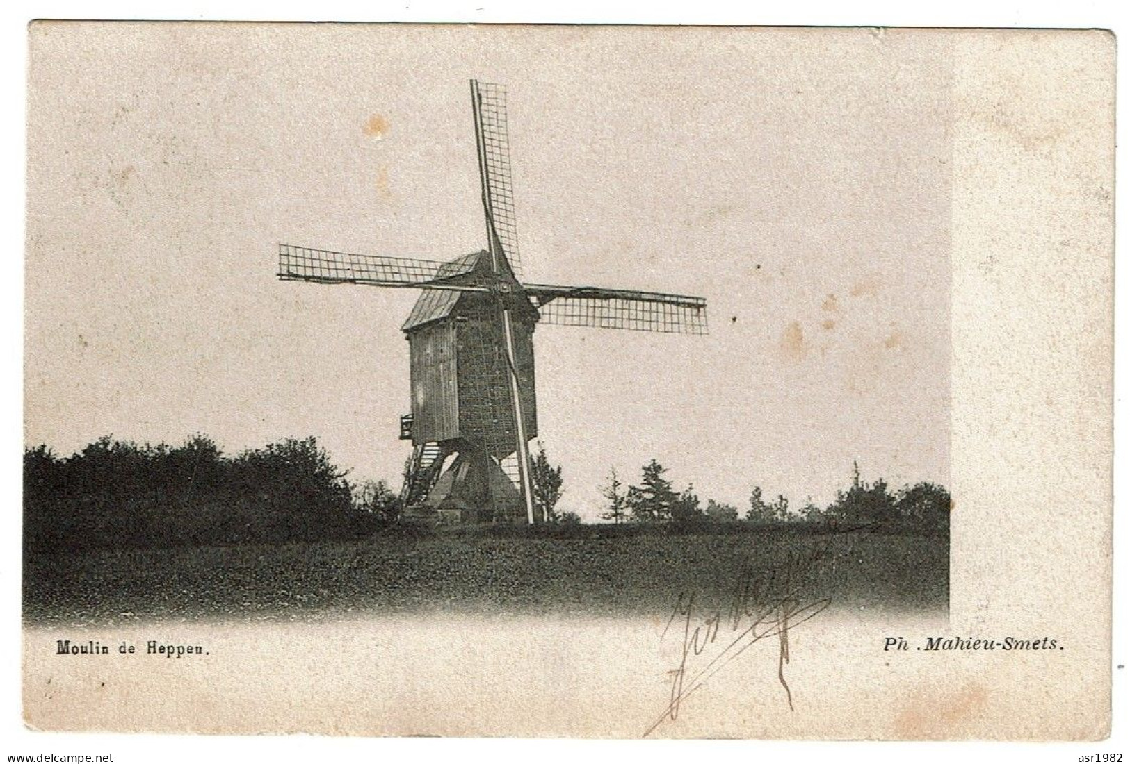 Postkaart  Heppen / Leopoldsburg : De Molen . - Leopoldsburg