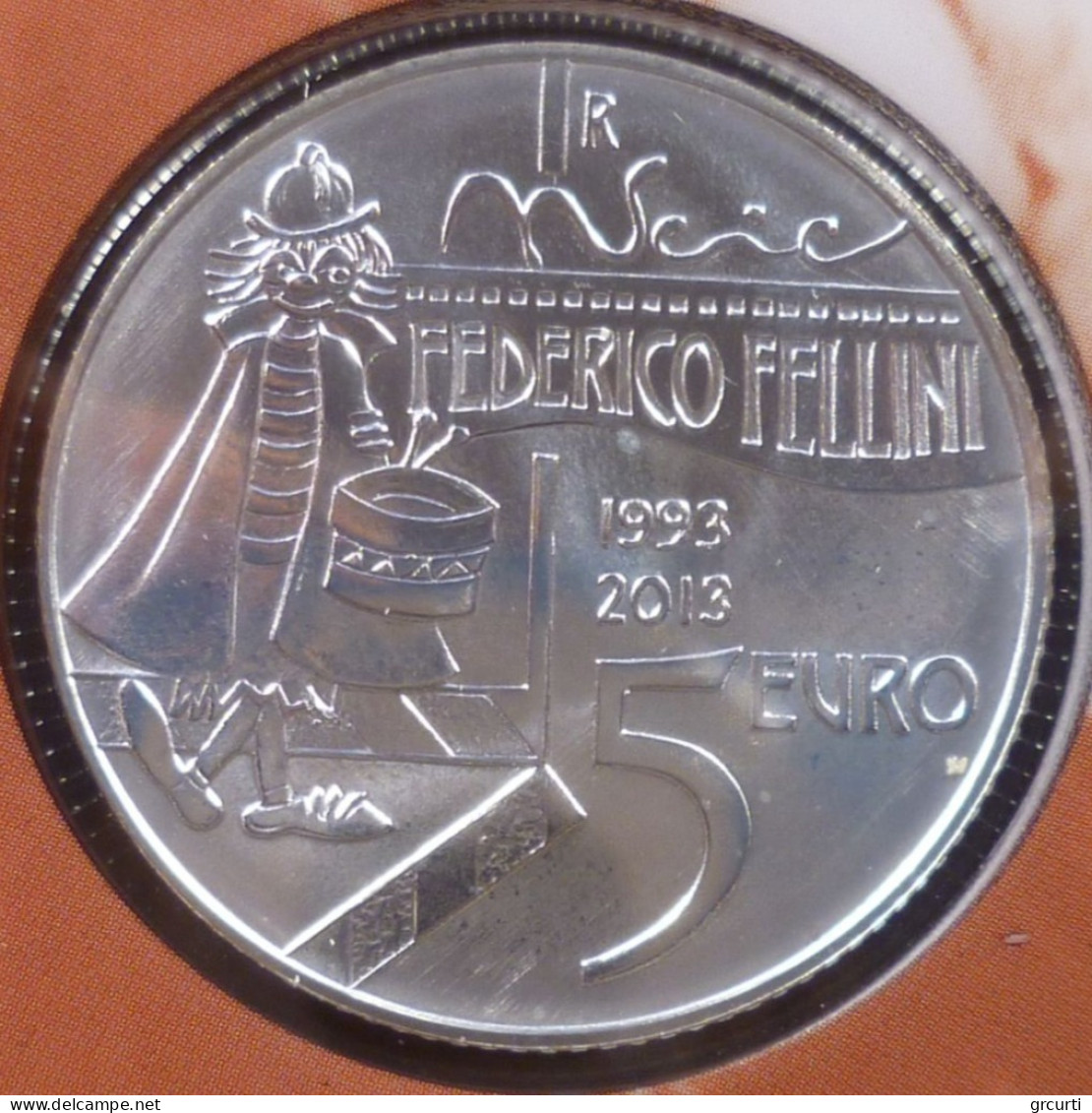 San Marino - 2013 - Serie Zecca - Con 5 € Argento "Federico Fellini" - San Marino