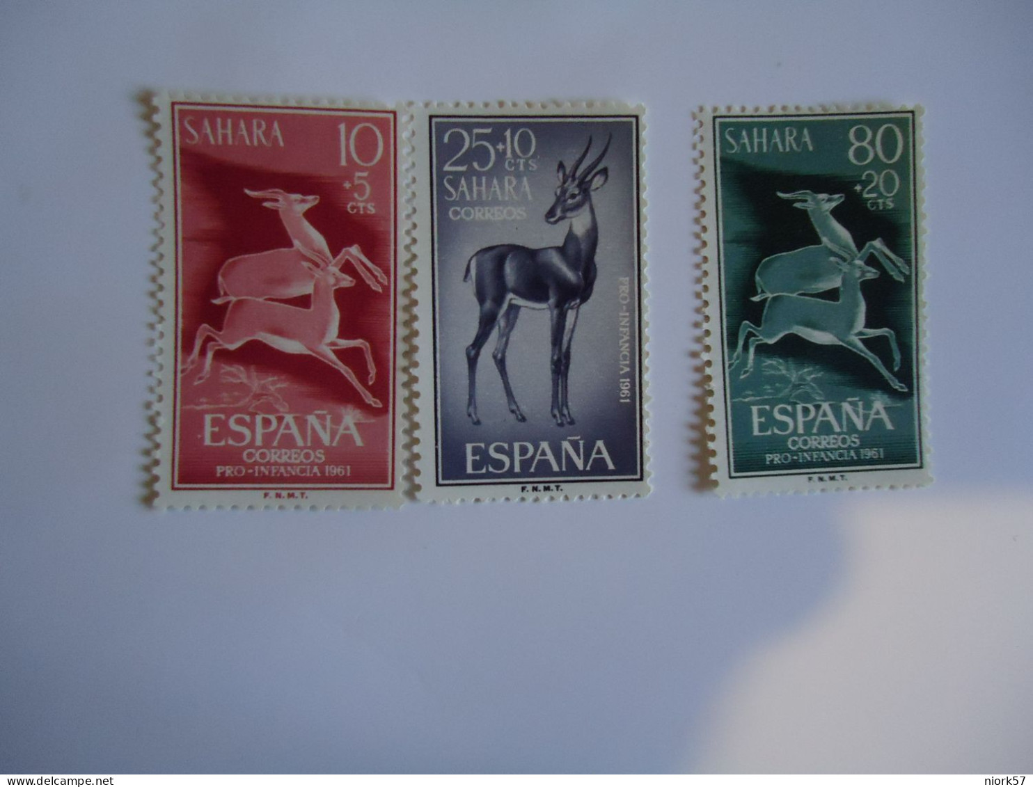 SPAIN SAHARA MNH   3 STAMPS ANIMALS - Other & Unclassified