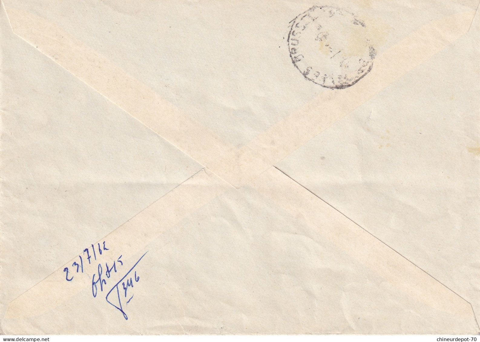 Helvetia Expres Espresso Gasthof Urgent Spiez Gepackexpedition 21 Juli 1962 - Storia Postale