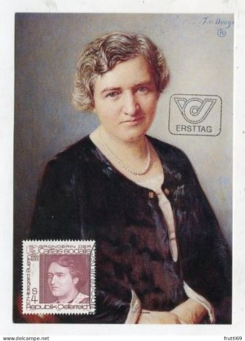 MC 213298 AUSTRIA - 100. Geburtstag Von Dr. Hildegard Burjan - Cartes-Maximum (CM)