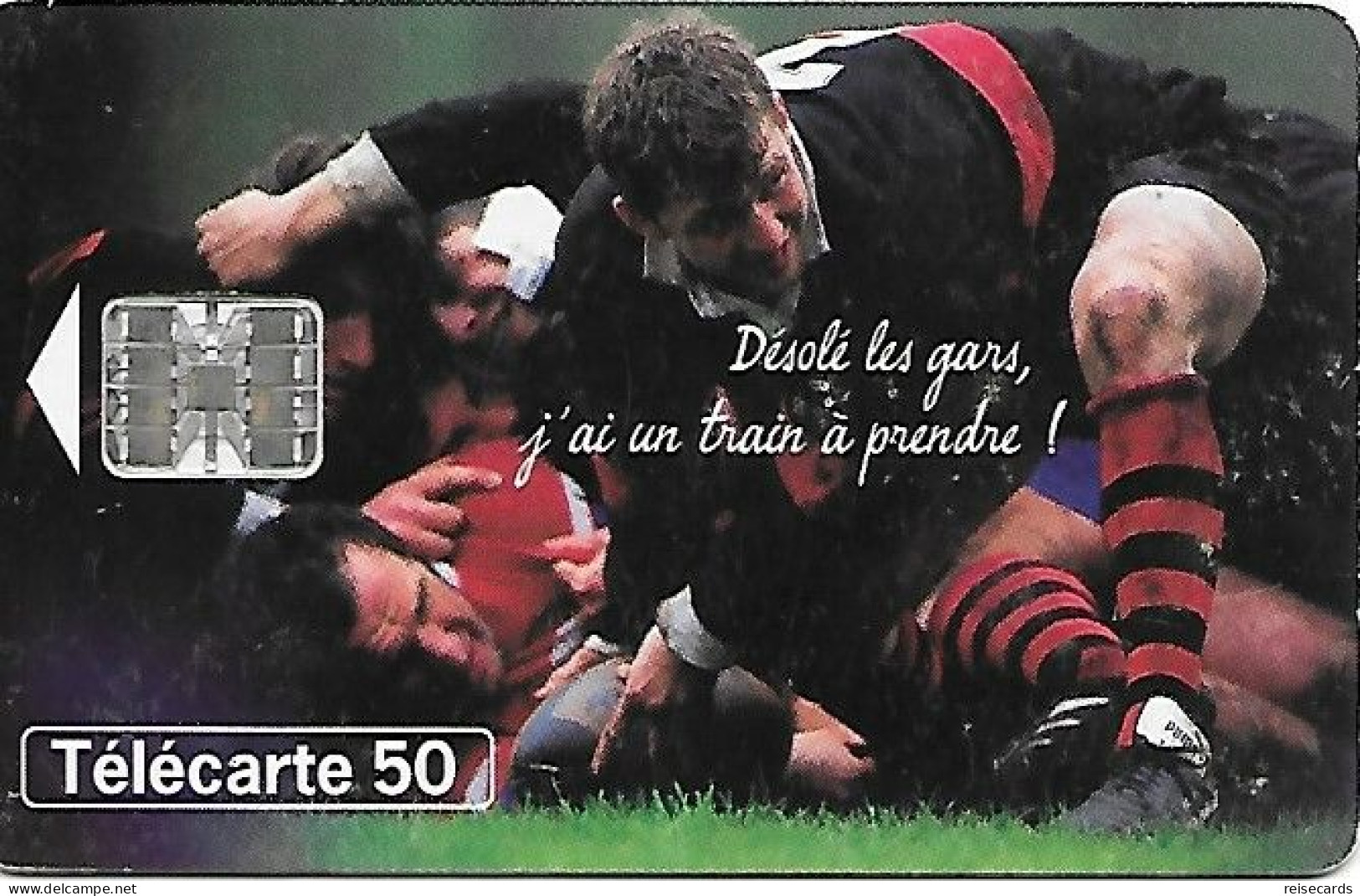 France: France Telecom 02/96 F623 SNCF Toulouse Rugby - 1996