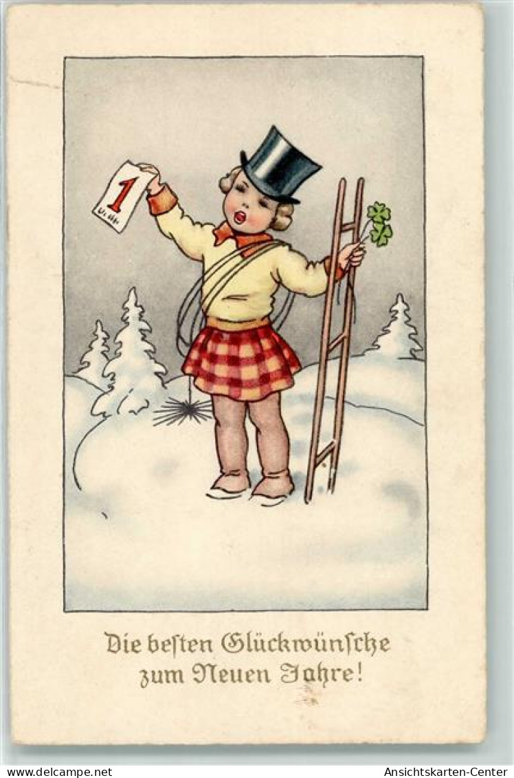 39176104 - Verlag Erika Nr. 5318  Kind Schornsteinfeger AK - New Year