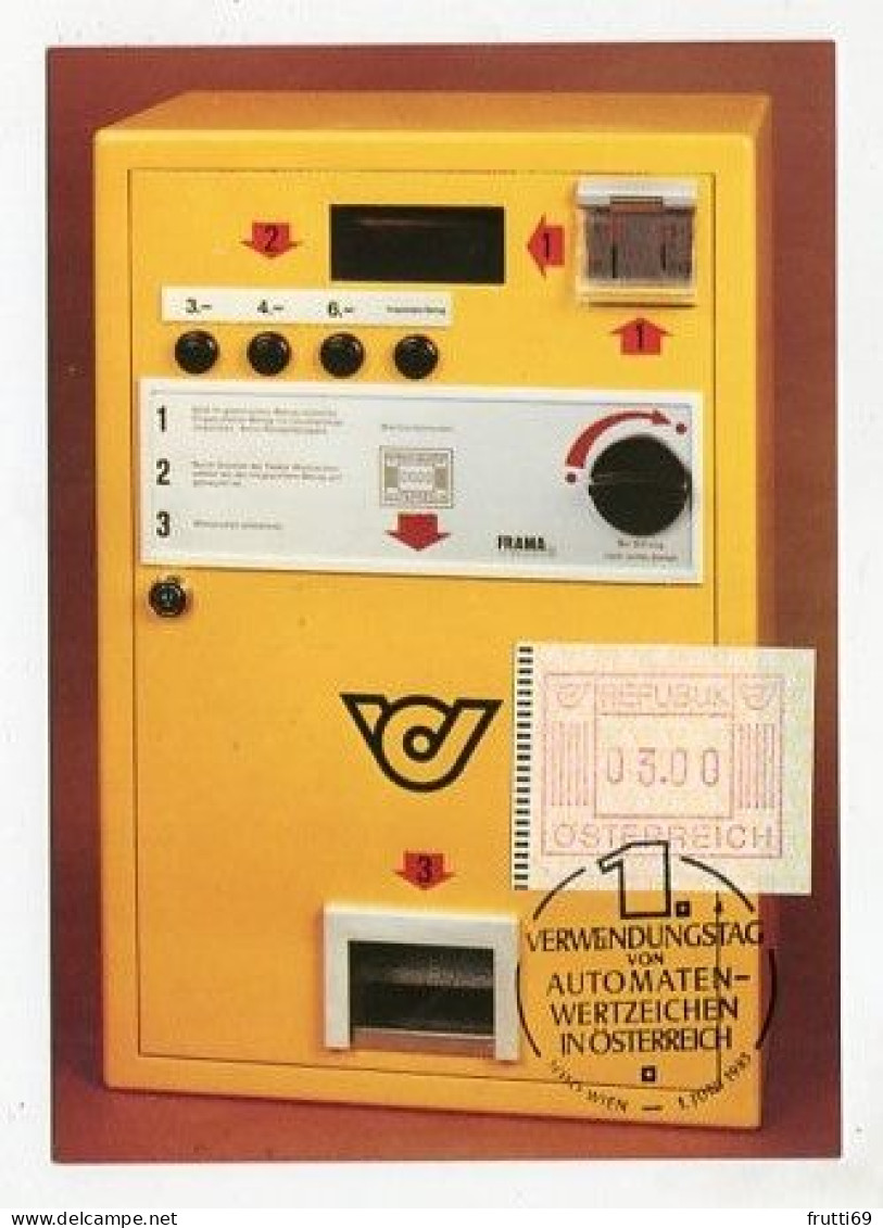 MC 213303 AUSTRIA - Automatenmarken Österreich - Cartas Máxima